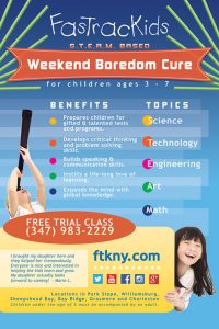 Weekend Boredom Cure - NYC STEAM Enrichment Class